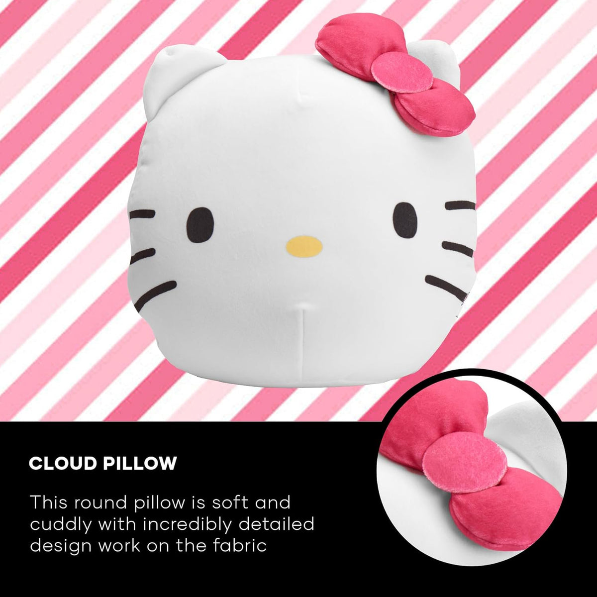 Northwest Hello Kitty Cloud Pillow, 1 Count