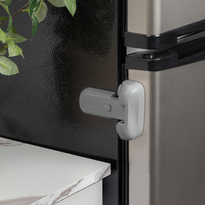 Todays Kids Child Proof Refrigerator Lock - Fridge / Freezer Lock, Easy to Install Child Lock for Fridge