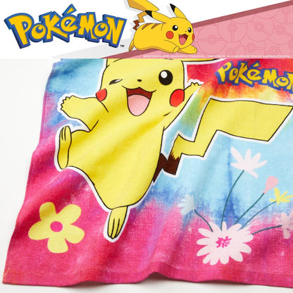 Franco Pokemon Gamer Kids Bath/Pool/Beach Cotton Terry Towel & Washcloth Set, 50 in x 25 in