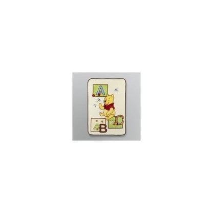 Disney Baby Winnie the Pooh ABC Plush Baby Blanket