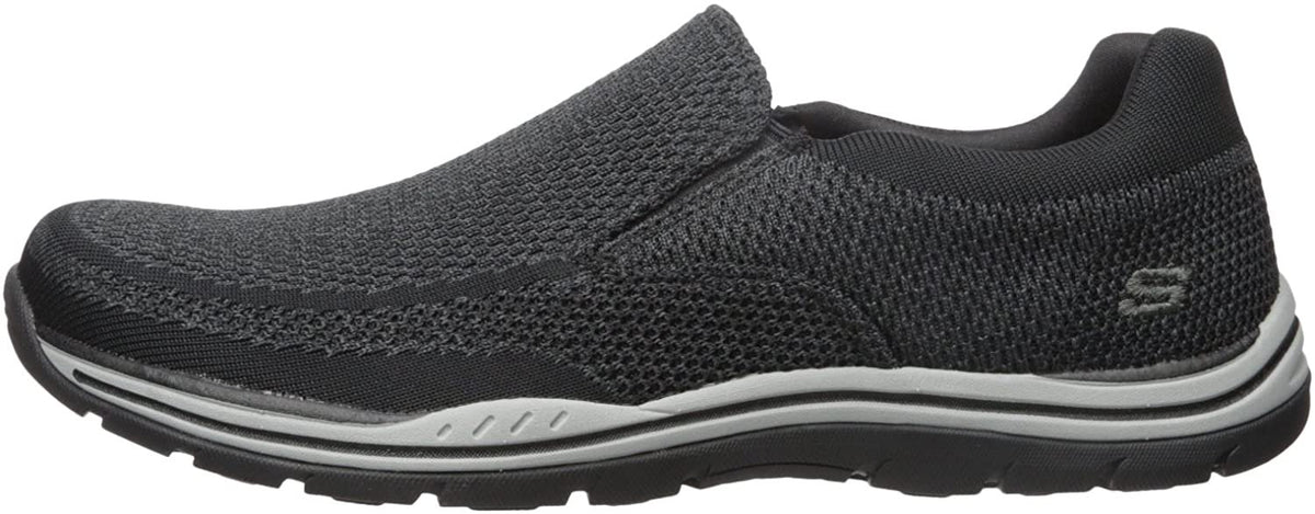 Skechers USA Men's Expected Gomel Slip-on Loafer,Black,13 M US