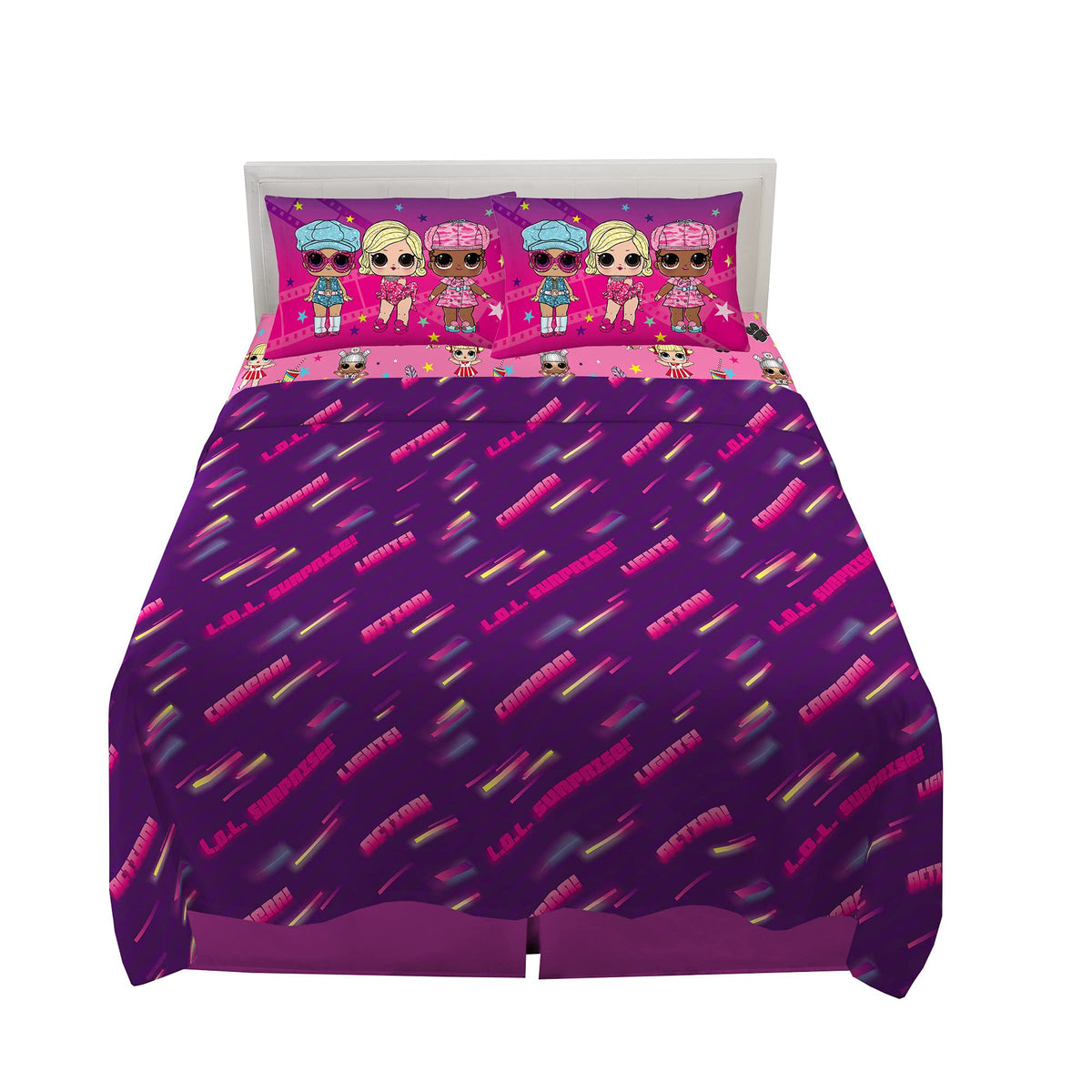 Franco Kids Bedding LOL Surprise Full Size Sheet Set