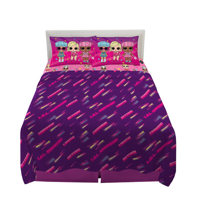 Franco Kids Bedding LOL Surprise Full Size Sheet Set