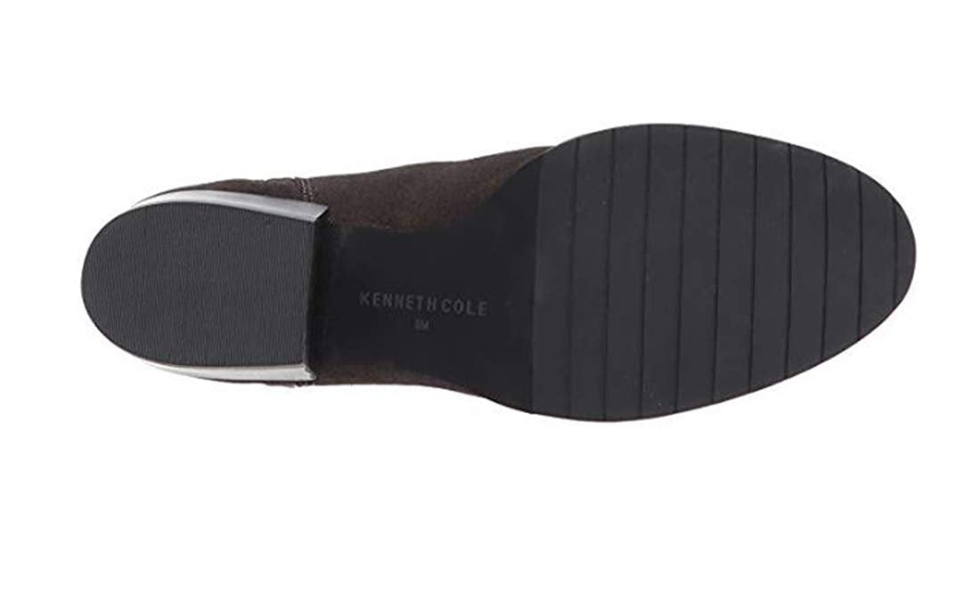 Kenneth Cole New York Women's Leather Ankle Bootie Boots Asphalt