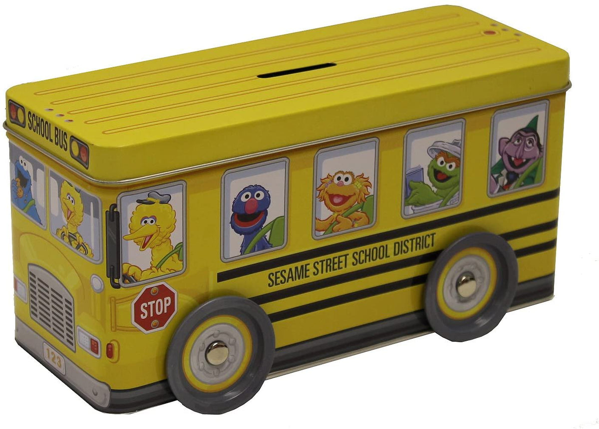 The Tin Box Company Sesame Bus Bank