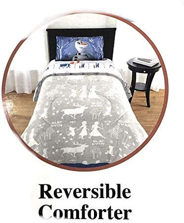 Disney’s Frozen 2 Olaf’s Journey Twin/Full 2 Piece Reverible Comforter Set
