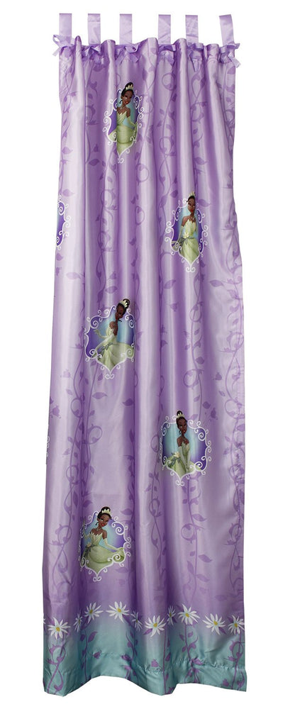 1pc Disney Princess and the Frog Drapery Panel Purple Tiana Window Curtain