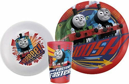 Thomas and Friends 3pc Plate, Bowl and Tumbler Mealtime Set