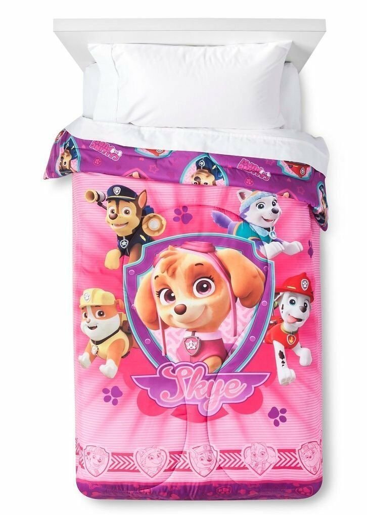 Nick Jr Nickelodeon PAW Patrol Puptacular Comforter Twin