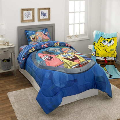 SpongeBob SquarePants 2 Piece Twin/Full Comforter & Sham Set
