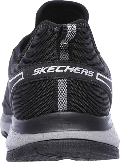 Skechers Men's Burst TR Trainer - Black or Navy (Black/Charcoal, 10.5 M US)