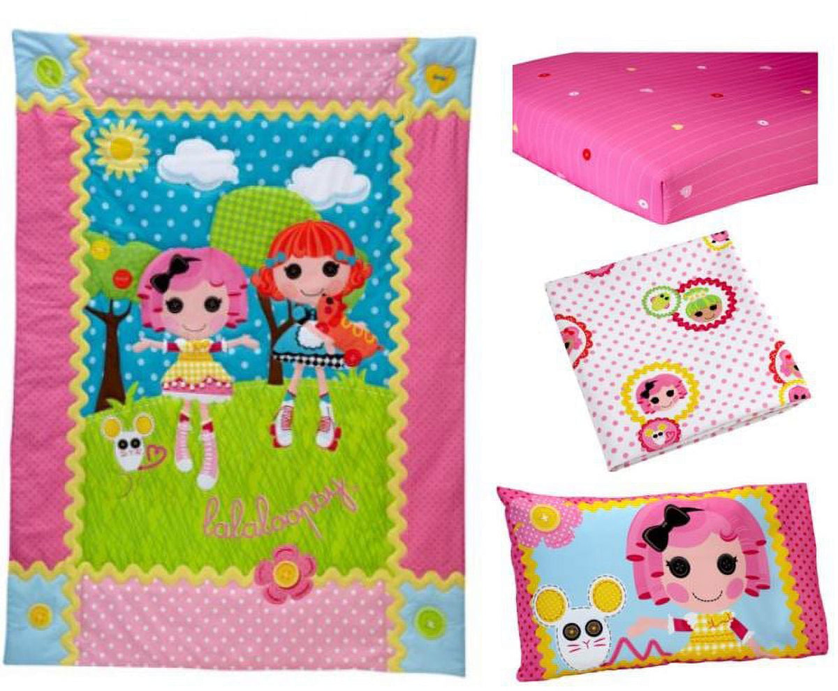Lalaloopsy Sew Cute 4-Piece Toddler Bed Set