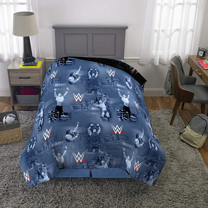 Franco Kids Bedding Comforter, Twin Size 64" x 86", WWE