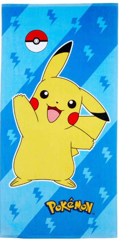 Franco Pokemon Kids Beach Towel, 27" x 54"