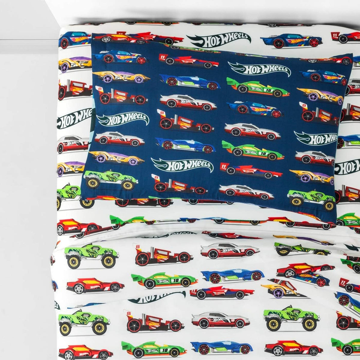 Hot Wheels 3pc Microfiber Twin Size Sheet Set