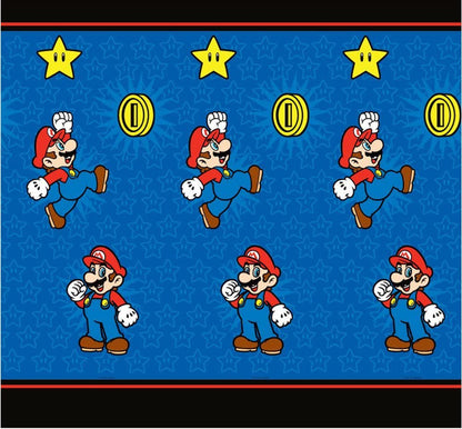Nintendo "Super Mario Simply The Best Microfiber Shower Curtain, 70 by 72-Inch