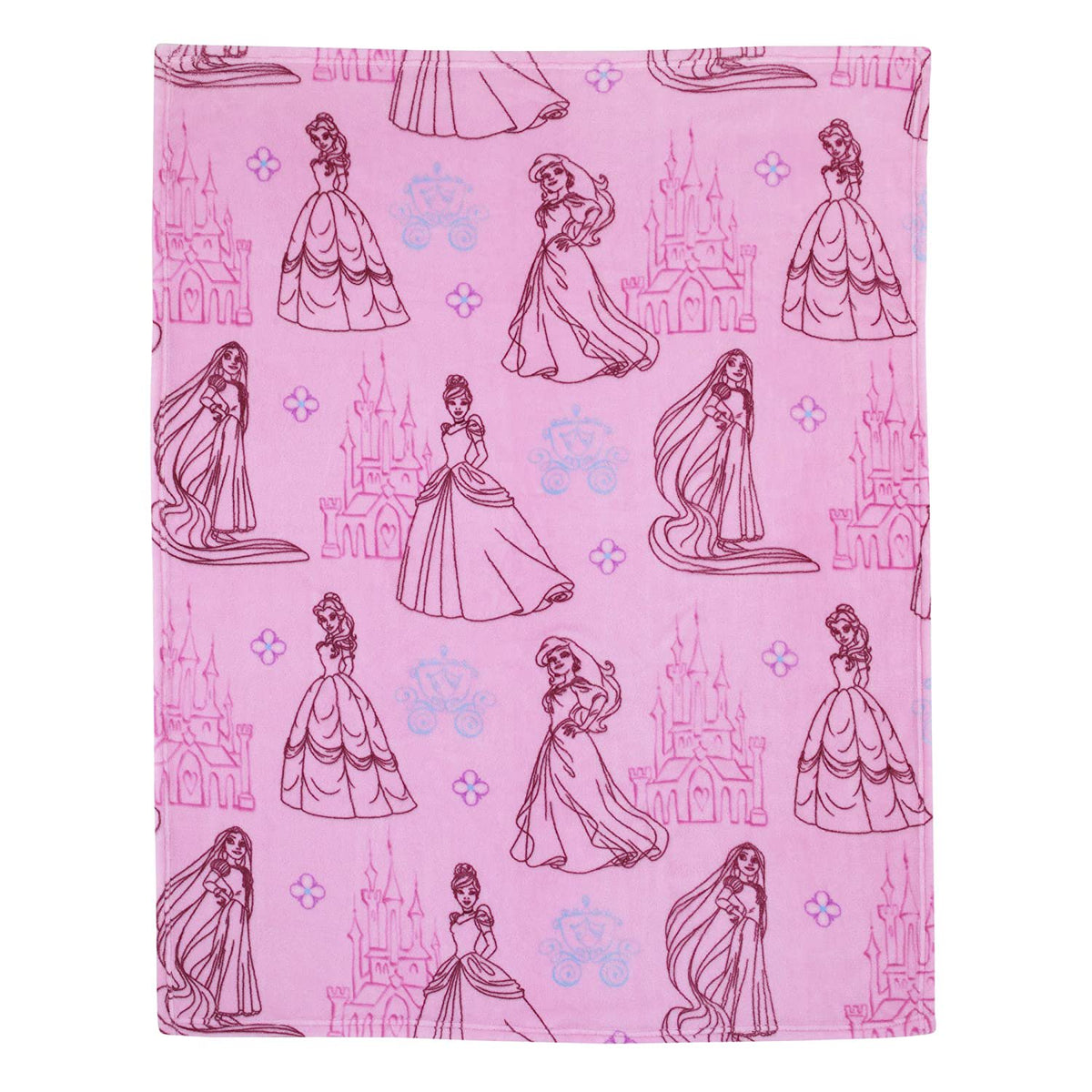 Disney Princess 4 Piece Toddler Bedding Set - Friendship is a Journey