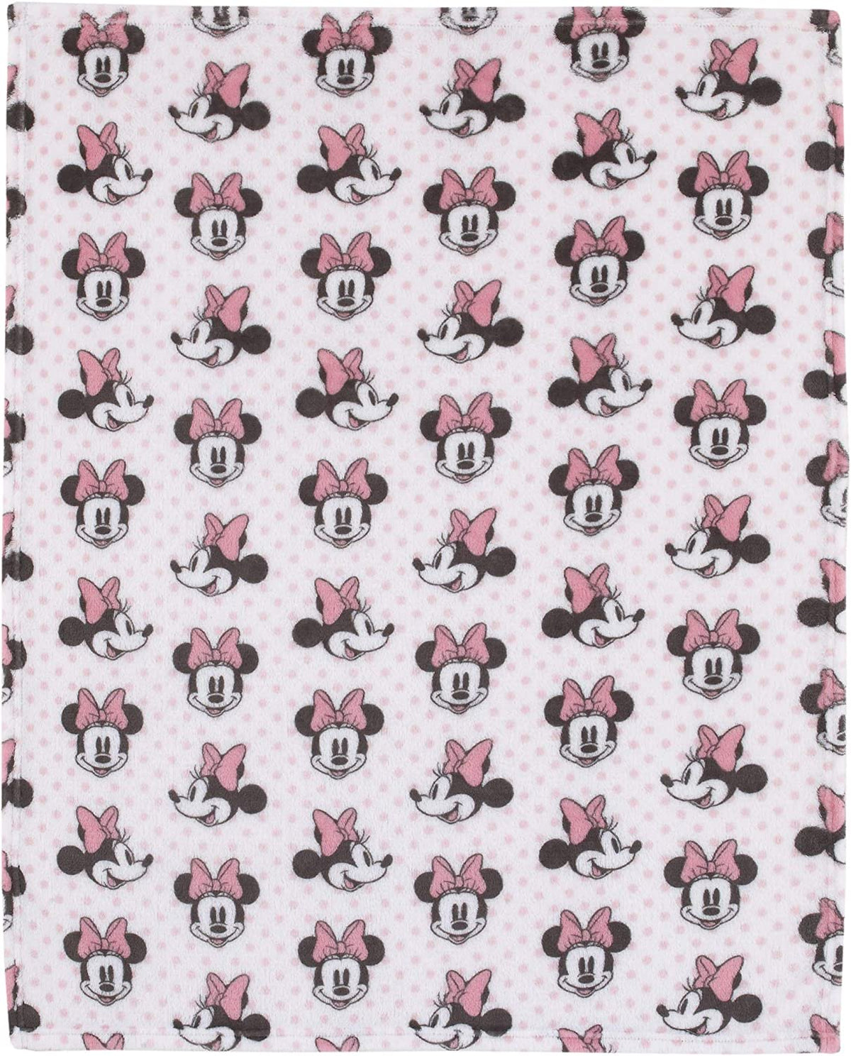 Disney Princess Pink & Purple Aurora, Snow White, & Cinderella Super Soft Baby Blanket, Pink, Purple