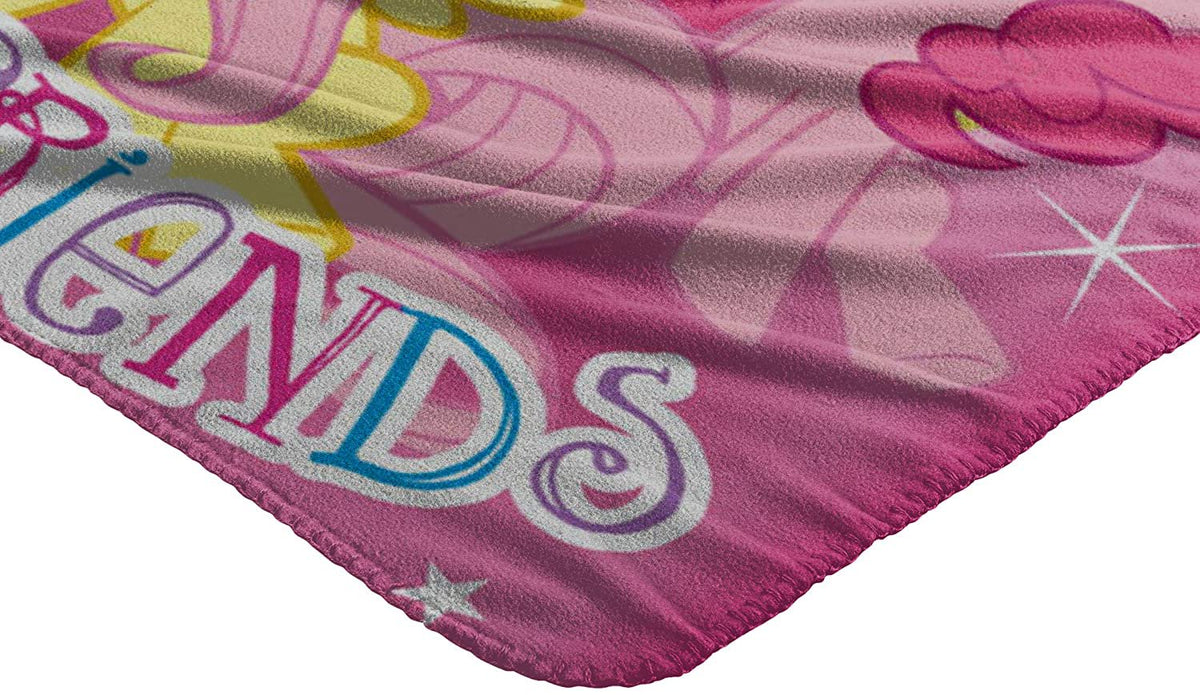 Hasbro's My Little Pony, "Happy Herd" Fleece Throw Blanket, 45" x 60"