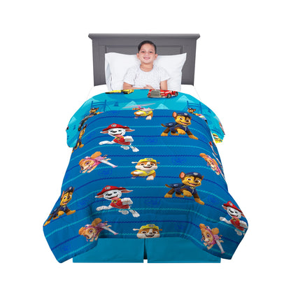 Franco Kids Paw Patrol Twin Size Comforter, (Official) Nickelodeon Product