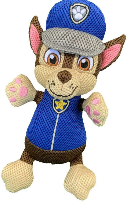 Paw Patrol Chase 2 Piece Kids Bath Set Mesh Hugger & Washcloth