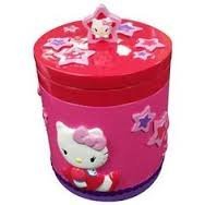 Hello Kitty Covered Jar ~ New