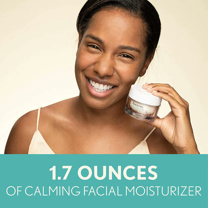 Aveeno Calm + Restore Oat Gel Facial Moisturizer for Sensitive Skin, 1.7 oz (Pack of 2)
