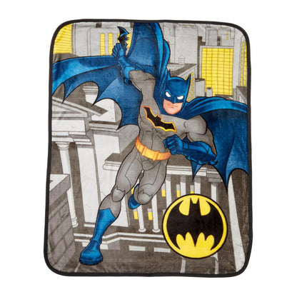 Batman Kids Super Soft Silk Touch Throw Blanket, 40 in x 50 in