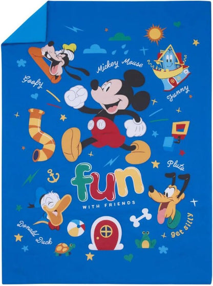Disney Mickey Mouse 4 Piece Toddler Bedding Set