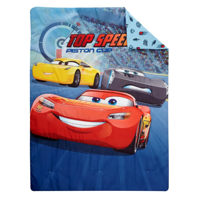 Disney Cars 3 Top Speed 4 Piece Toddler Bedding Set