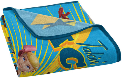 Disney Toy Story Takin Action Micro Raschel Throw Blanket, 46" x 60"