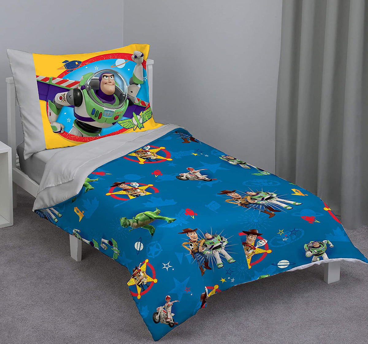 Disney Toy Story 4 Piece Toddler Bedding Set