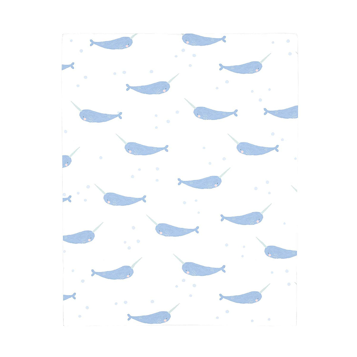 NJ Mountain Watercolor Crib Sheet