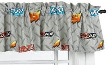 Cars Buddies Window Valance Grey