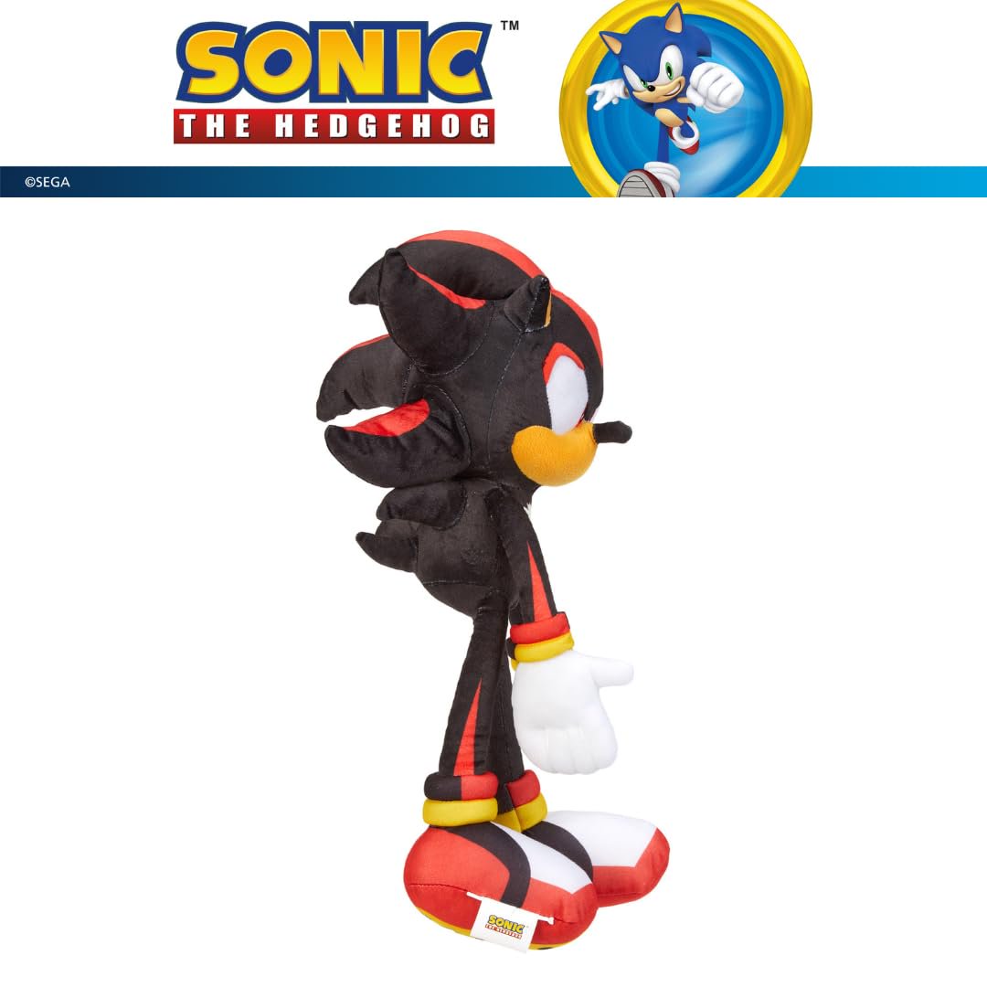Franco Sonic Shadow The Hedgehog Anime Plush Cuddle Pillow Buddy