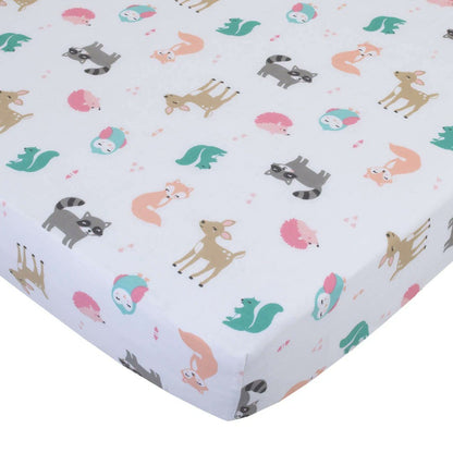 Carter's Woodland Girl 4 Piece Toddler Bedding  Set