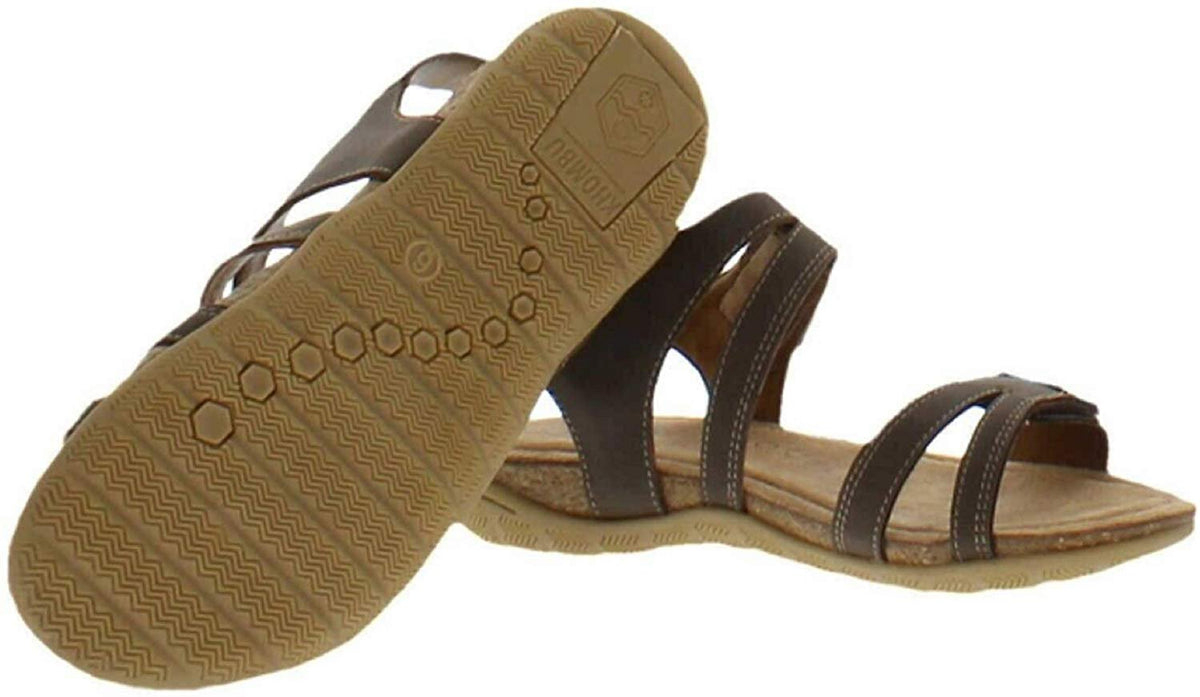 Khombus Women Solace Ava Comfort Footbed River Brown