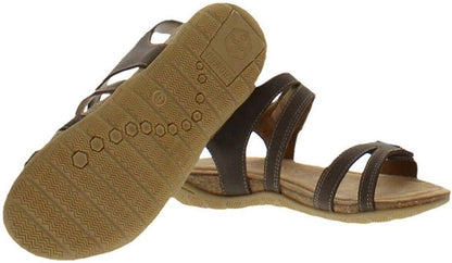 Khombus Women Solace Ava Comfort Footbed River Brown