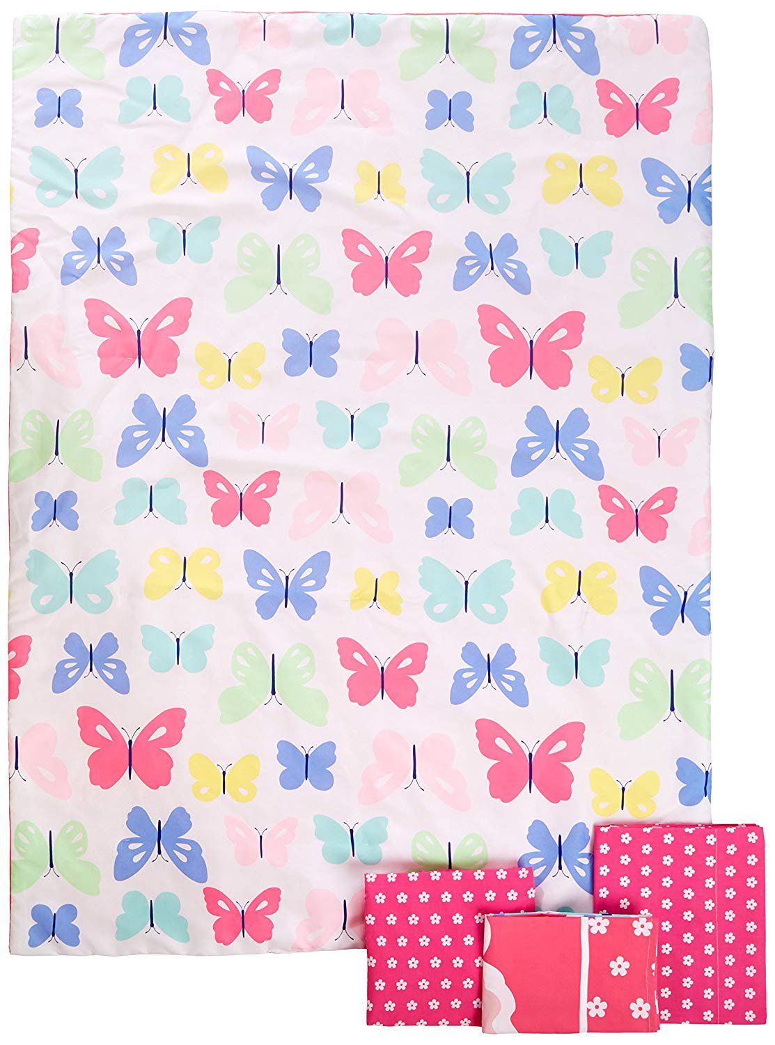 Carter's Butterflies 4-Piece Toddler Bedding Set for Girls