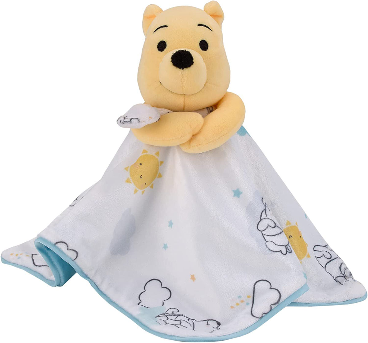 Disney Winnie The Pooh Baby Blanket and Security Blanket 2-Piece Set