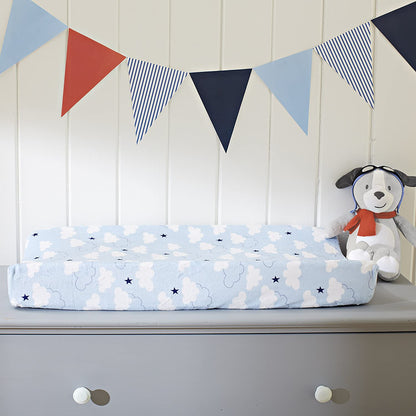 Carter's Take Flight Airplane/Cloud/Star Soft Changing Pad Cover
