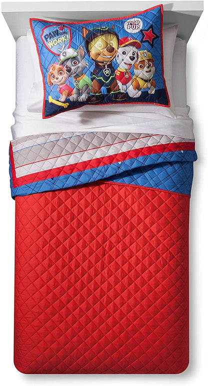 Paw Patrol Twin/Full Quilt and Sham