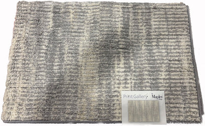 Maples Rugs Print Gallery Accent Rug 30 in. X 45 in. Gray/White