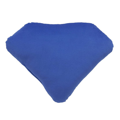 Superman Blue, Red, and Yellow Icon Plush Decorative Toddler Pillow - 9.25" X 12.75"