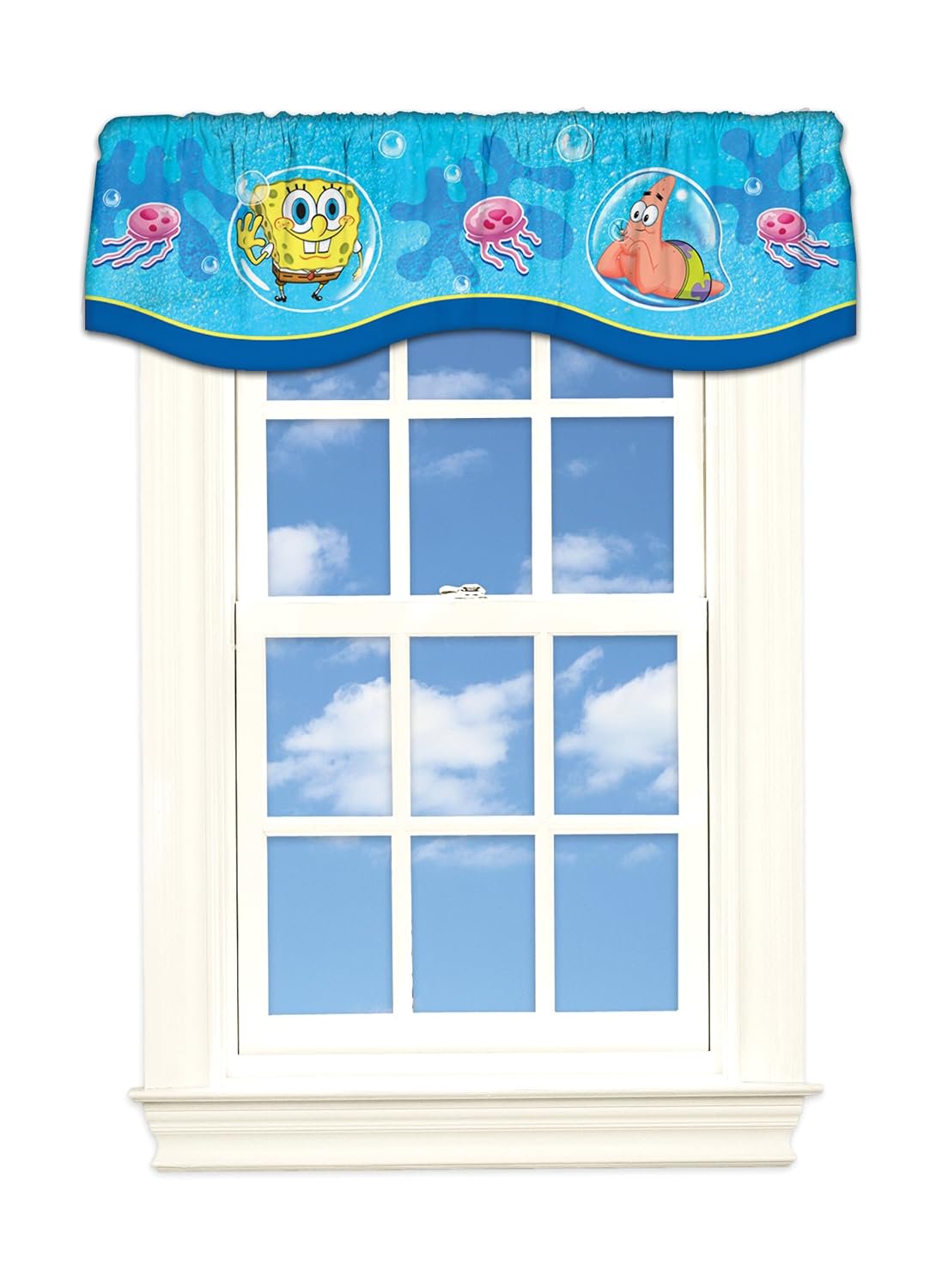 Nickelodeon SpongeBob Briny Bob Window Valance