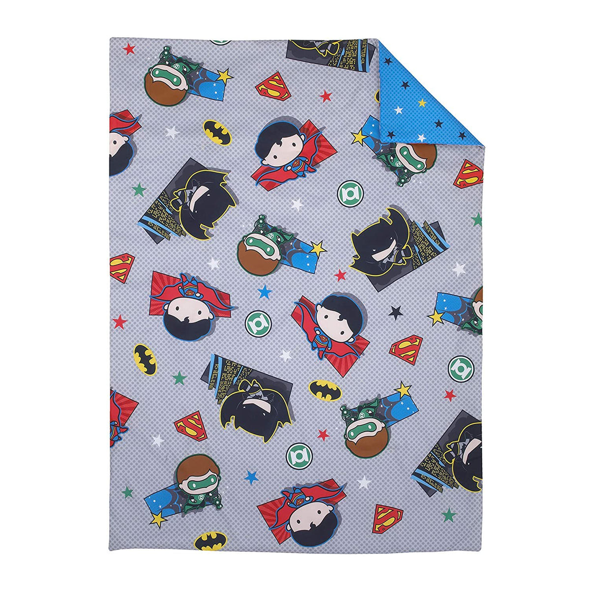 Warner Brothers Justice League 4 Piece Toddler Bedding Set