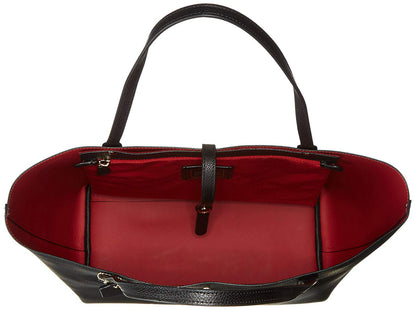 COACH Women's Polished Pebbled Leather Market Tote