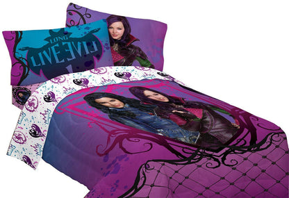 Disney The The Descendants Bad vs Good Microfiber Comforter, Twin/Full