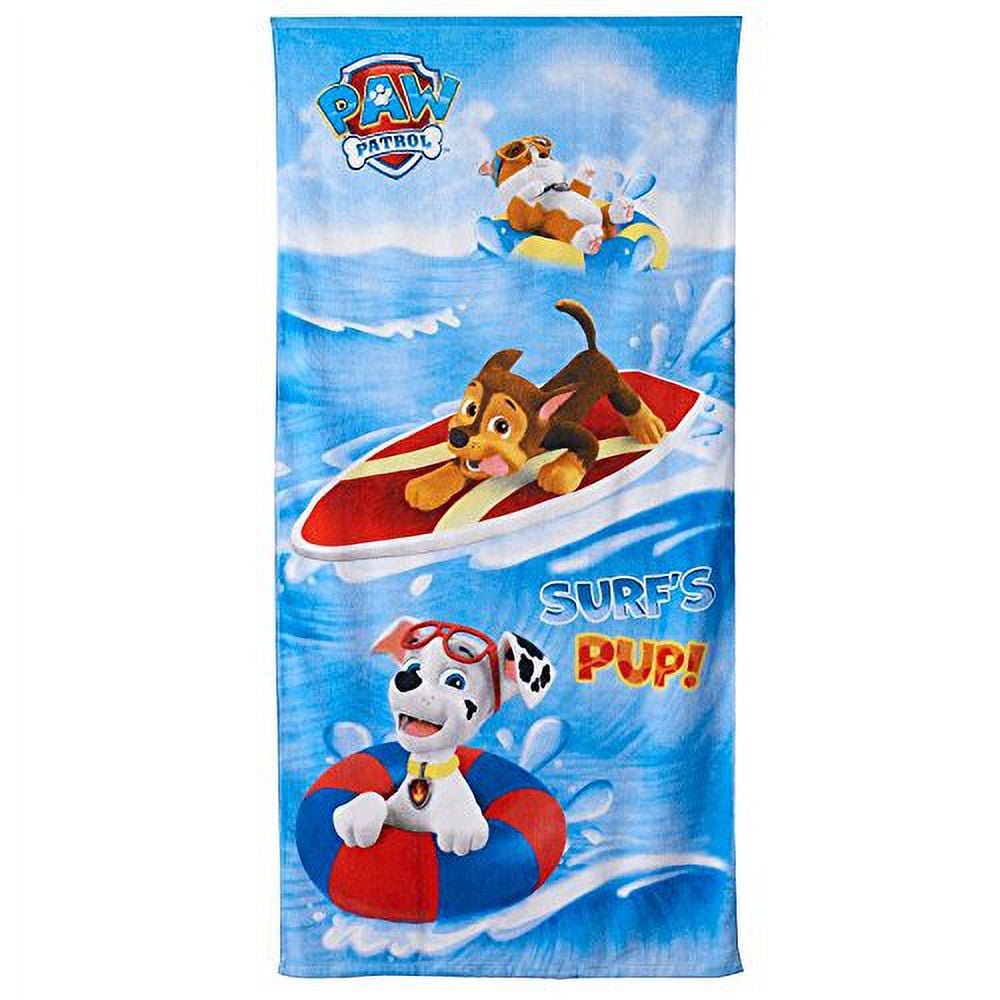 Paw Patrol Surfing Pups Beach Towel