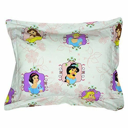 Disney Princesses Pillow Sham Princess Twist Jasmine Cinderella Bed Pillow Cover